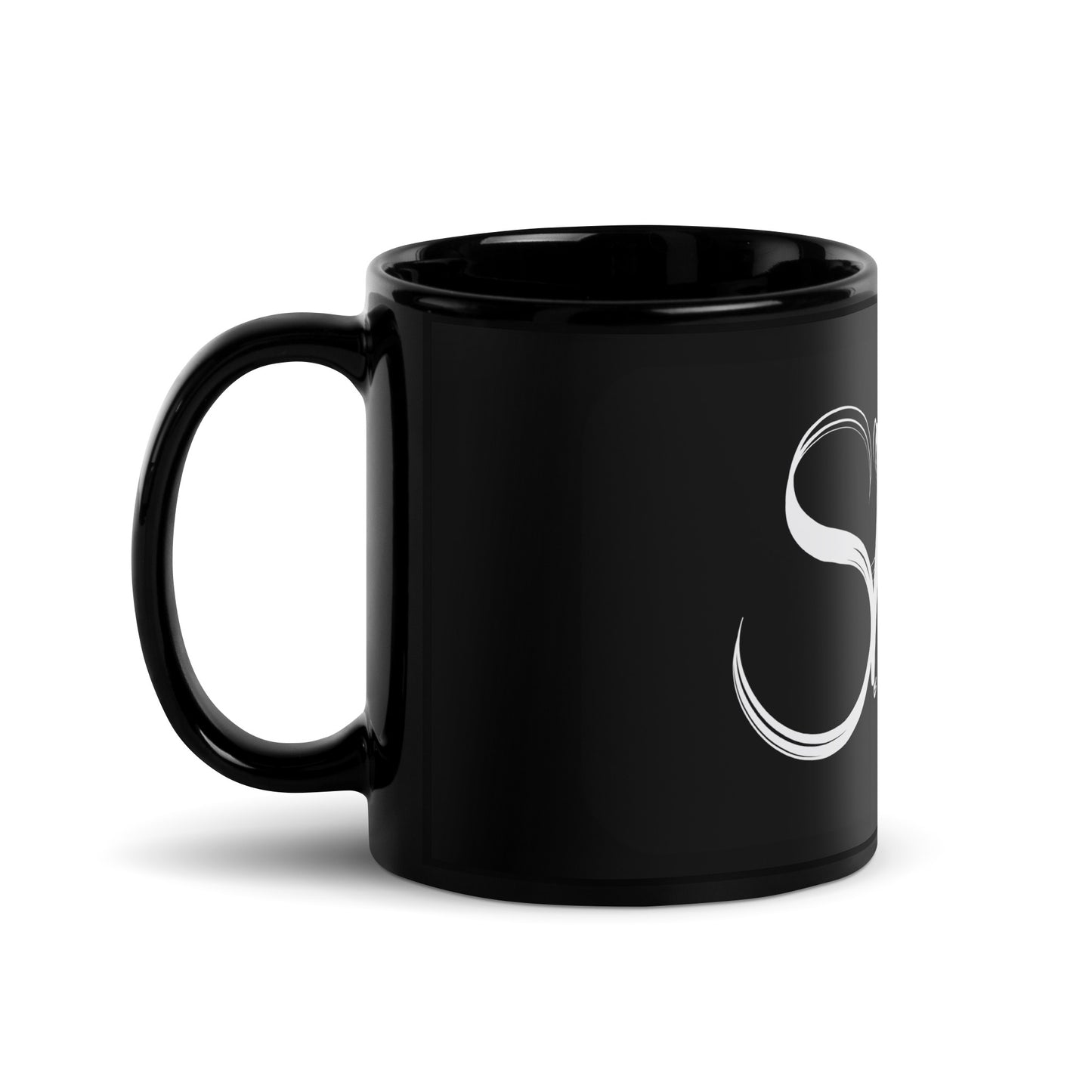 Shed Pickups Logo Black Glossy Mug