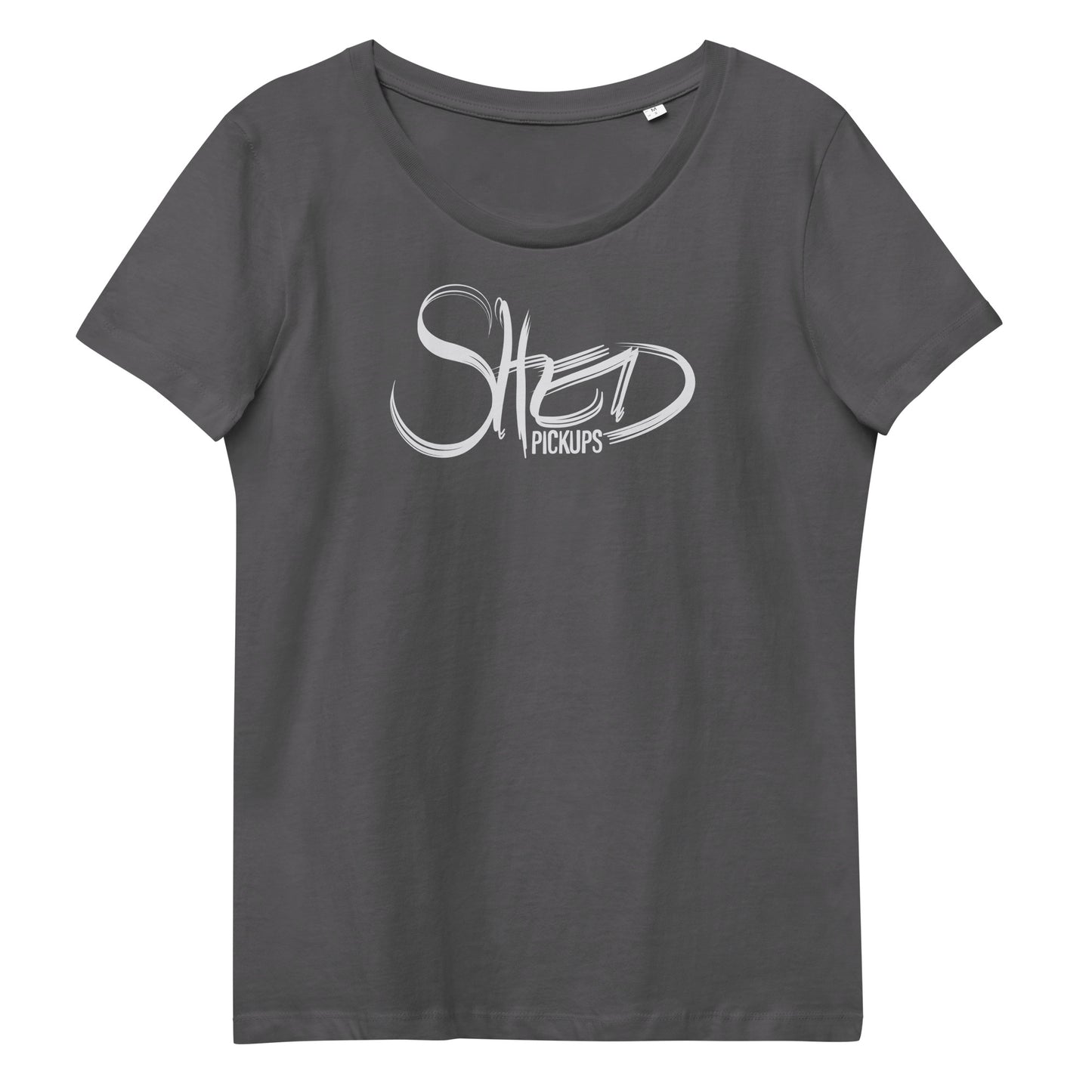 Women's fitted Shed Pickups Logo T-Shirt